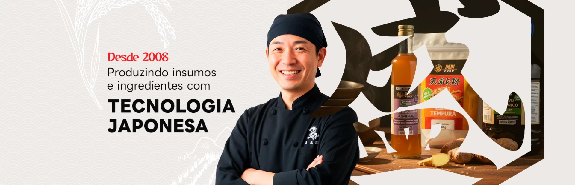 Produzindo insumos e ingredientes com Tecnologia Japonesa