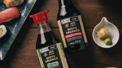 Conheça o lançamento MN Foods em molhos de soja orgânicos para restaurantes e receitas caseiras